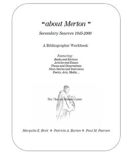 About Merton - Secondary Sources 1945-2000