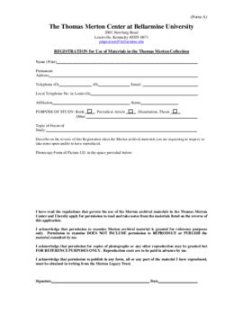 Merton Center, Form A