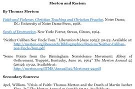 Racism (Merton and Racism)