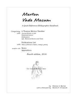 Merton Vade Mecum (4th edition, 2016), by Patricia A. Burton with a foreword by Patrick F. O'Connell