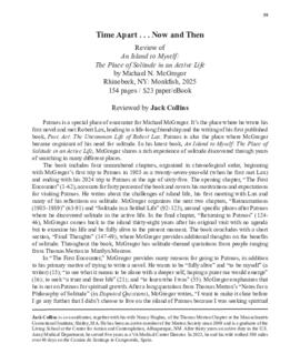 Review [SEASONAL] by Jack Collins of An Island to Myself by Michael McGregor